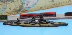 Battleship "Ise" beige decks (1 p.) J  CAS